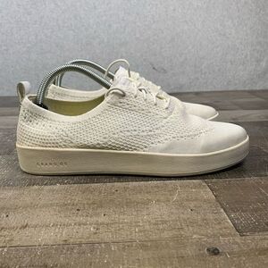 Cole Haan Womens 8.5 B Original Grand OS Stitchlite White Oxfords